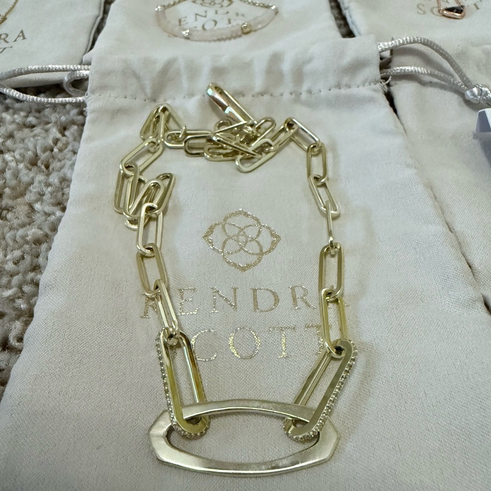 Kendra Scott Adeline Gold Chain Necklace